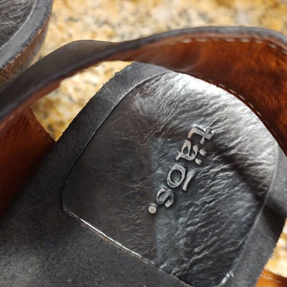 Taos Carousel 2 Platform Wedge Sandals Gray Ankle Strap Cork Mid Heel Sz US 11 - Picture 14 of 14